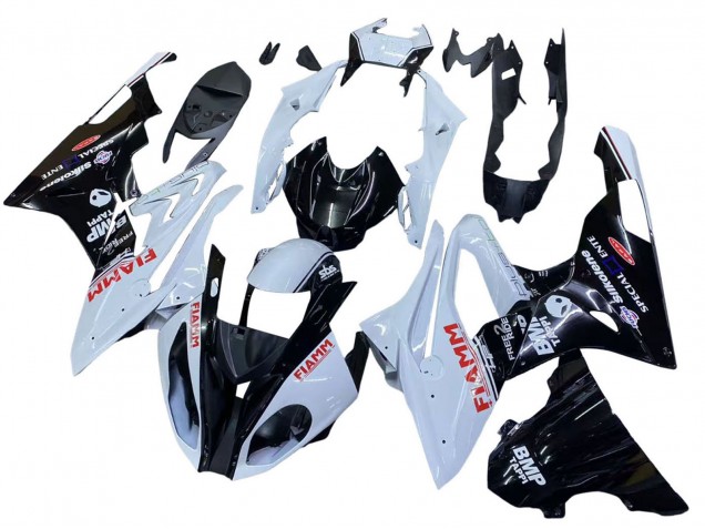 Comprar Carenados Moto BMW S1000RR 2015-2016 - Blanco Negro Brillante Fiamm