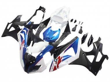 Comprar Carenados Moto BMW S1000RR 2009-2014 - Blanco Azul Negro Mate