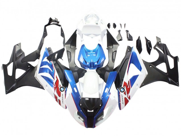 Comprar Carenados Moto BMW S1000RR 2009-2014 - Blanco Azul Negro Mate