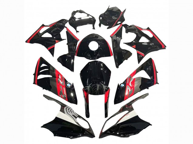 Comprar Carenado Moto BMW S1000RR 2009-2014 - Rojo Negro Brillante