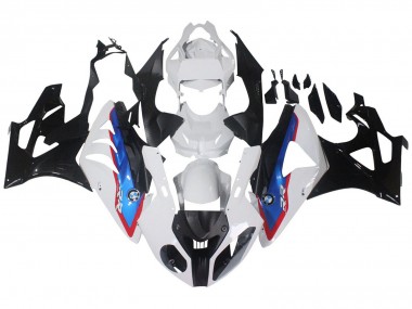 Comprar Carenados Moto BMW S1000RR 2009-2014 - Blanco Rojo Azul Negro Brillante HP Becker Carbon
