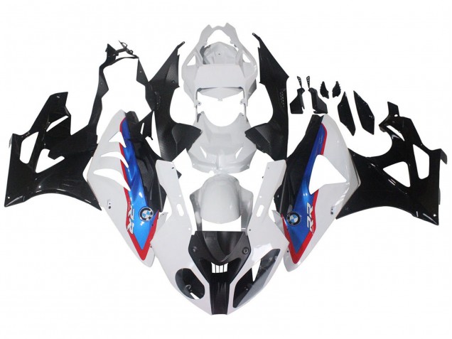 Comprar Carenados Moto BMW S1000RR 2009-2014 - Blanco Rojo Azul Negro Brillante HP Becker Carbon
