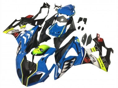 Comprar Carenados Moto BMW S1000RR 2009-2014 - Azul Amarillo Rojo Negro Tiburón VR 46