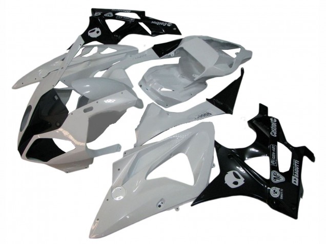 Comprar Carenados Moto BMW S1000RR 2009-2014 - Blanco Negro Brillante