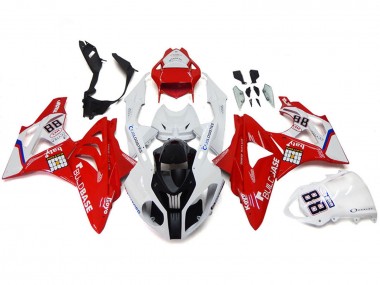 Comprar Carenados Moto BMW S1000RR 2009-2014 - Blanco Rojo
