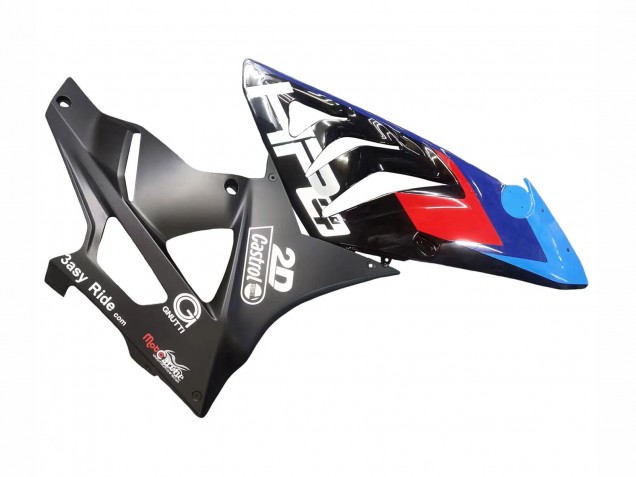 Comprar Carenados Moto BMW S1000RR 2009-2014 - Azul Rojo Negro Mate Castrol