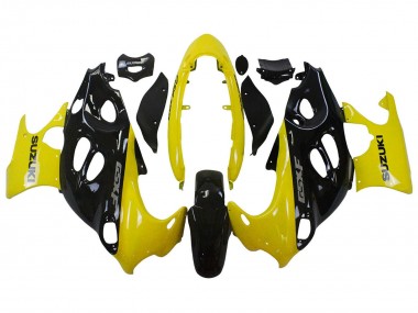 Comprar Carenados Moto Suzuki GSX600F/GSX750F 2004-2006 - Negro Brillante Amarillo