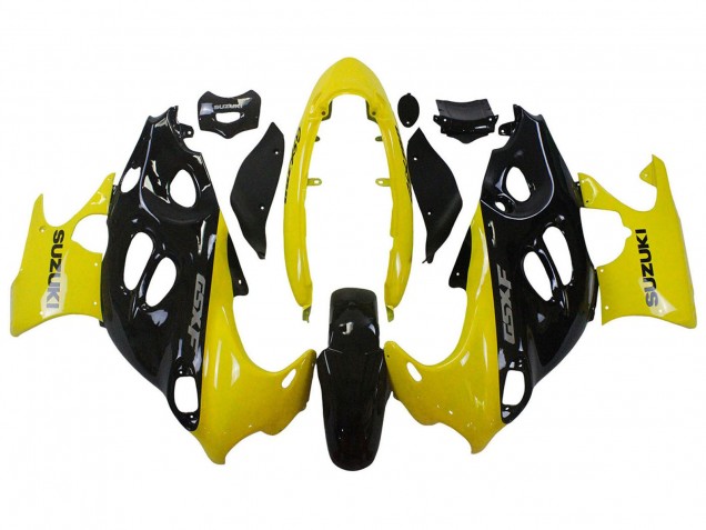 Comprar Carenados Moto Suzuki GSX600F/GSX750F 2004-2006 - Negro Brillante Amarillo