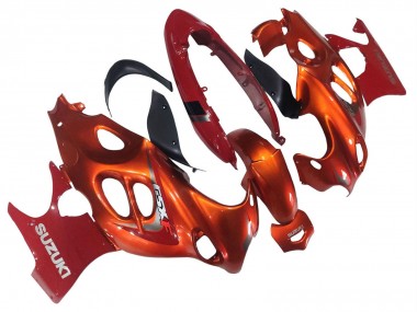 Comprar Carenados Moto Suzuki GSX600F/GSX750F 2004-2006 - Burnt Naranja Blanco Logo