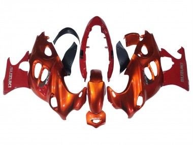 Comprar Carenados Moto Suzuki GSX600F/GSX750F 2004-2006 - Burnt Naranja Blanco Logo