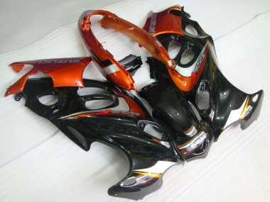 Comprar Carenados Moto Suzuki GSX600F/GSX750F 2004-2006 - Negro Brillante Naranja