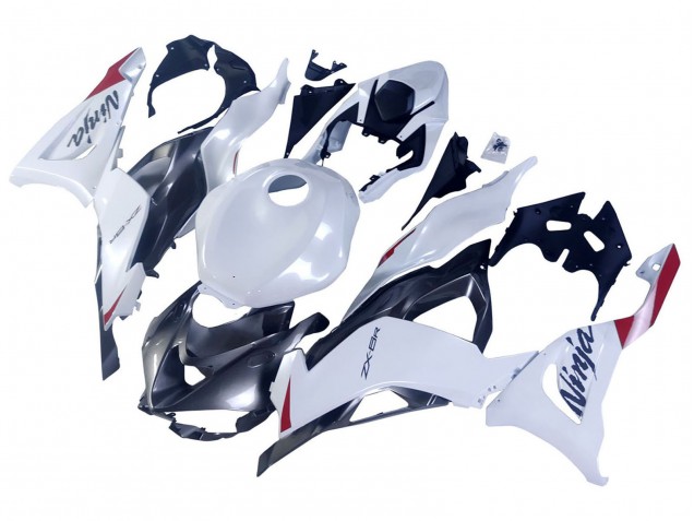 Comprar Carenados Moto Kawasaki ZX6R 2023-2026 - Blanco Perla Negro Rojo