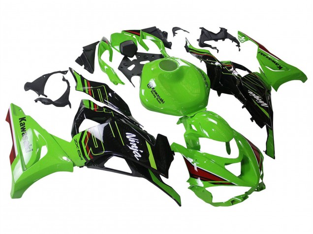 Comprar Carenados Moto Kawasaki ZX6R 2023-2025 - Verde Negro