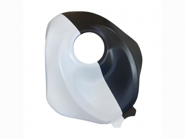 Comprar Carenados Moto Kawasaki ZX6R 2023-2025 - Negro Blanco Flower