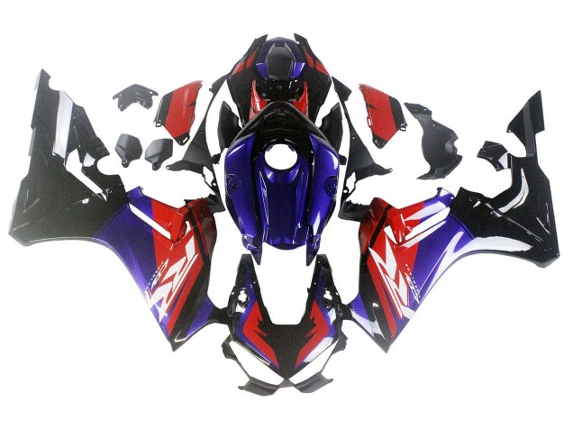 Comprar Carenados Moto Honda CBR1000RR 2017-2023 - Rojo Azul Negro Brillante