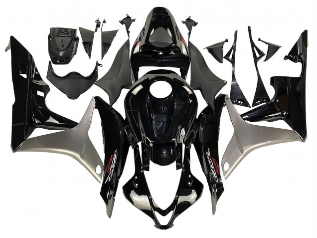 Comprar Kits Carenado Moto Honda CBR600RR 2007-2008 - Plata Negro Brillante