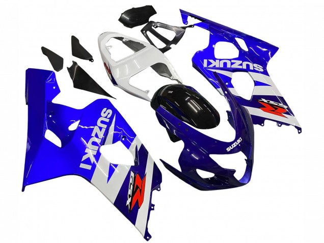Comprar Kits Carenado Moto Suzuki GSXR 600 / GSXR 750 2004-2005 - Blanco Azul Negro Rojo