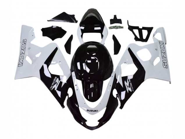 Comprar Carenados Moto Suzuki GSXR 600 / GSXR 750 2004-2005 - Blanco Negro