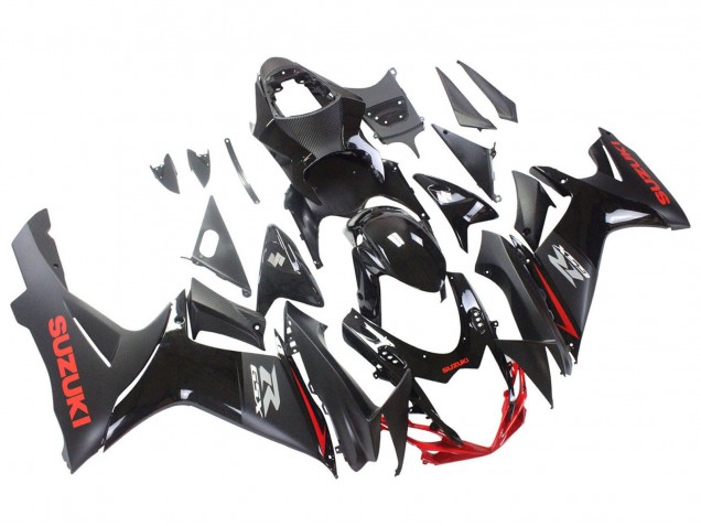 Comprar Carenados Moto Suzuki GSXR 600 / GSXR 750 2011-2024 - Negro Gris Rojo Línea