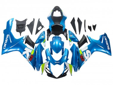 Comprar Carenados Moto Suzuki GSXR 600 / GSXR 750 2011-2024 - Azul Claro Verde Blanco Rojo
