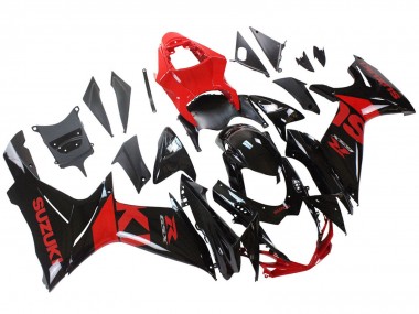 Comprar Kits Carenado Moto Suzuki GSXR 600 / GSXR 750 2011-2024 - Rojo Negro Brillante