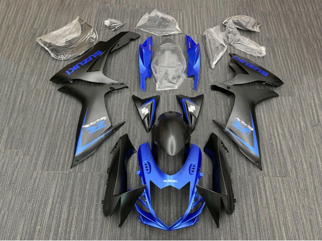 Comprar Kits Carenado Moto Suzuki GSXR 600 / GSXR 750 2011-2024 - Azul Negro Mate