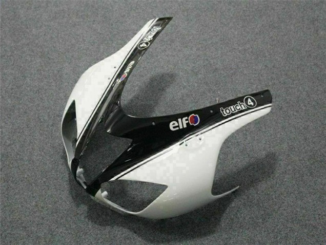 Comprar Carenados Moto Kawasaki ZX6R 2007-2008 - Negro Blanco Elf