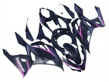 Comprar Carenados Moto Kawasaki Ninja 400 2018-2024 - Negro Mate Rosa