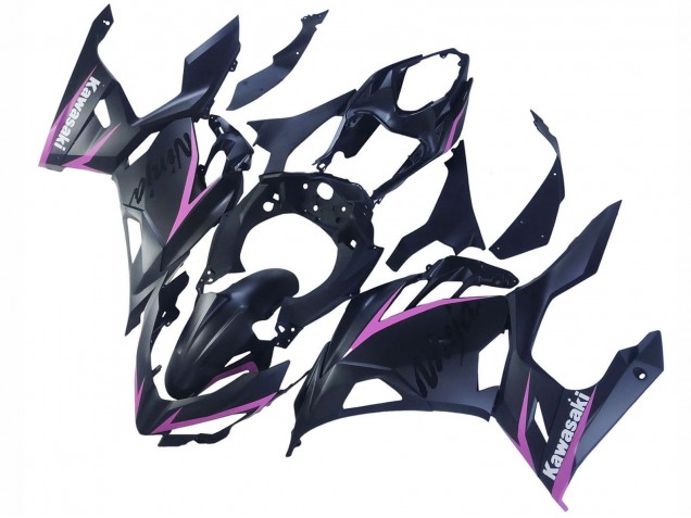 Comprar Carenados Moto Kawasaki Ninja 400 2018-2024 - Negro Mate Rosa
