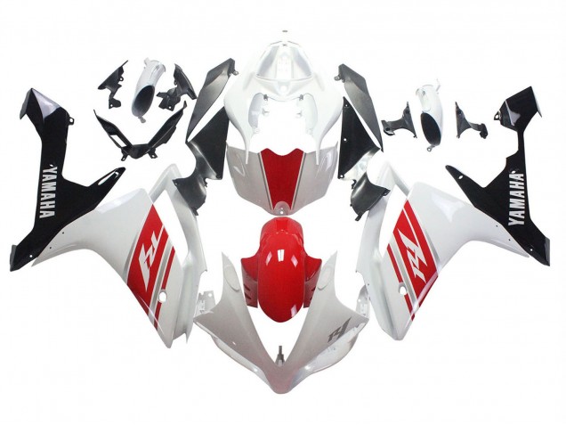Comprar Carenado Moto Yamaha YZF 1000 R1 2007-2008 - Blanco Rojo Negro