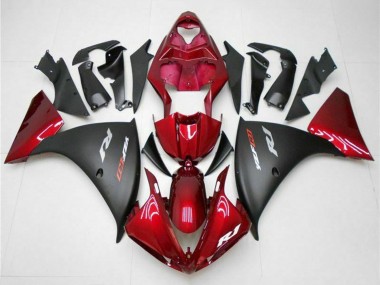 Comprar Carenados Moto Yamaha YZF 1000 R1 2009-2011 - Rojo Negro Mate