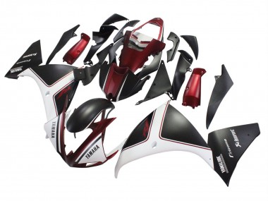 Comprar Carenados Moto Yamaha YZF 1000 R1 2009-2011 - Rojo Blanco Negro Mate
