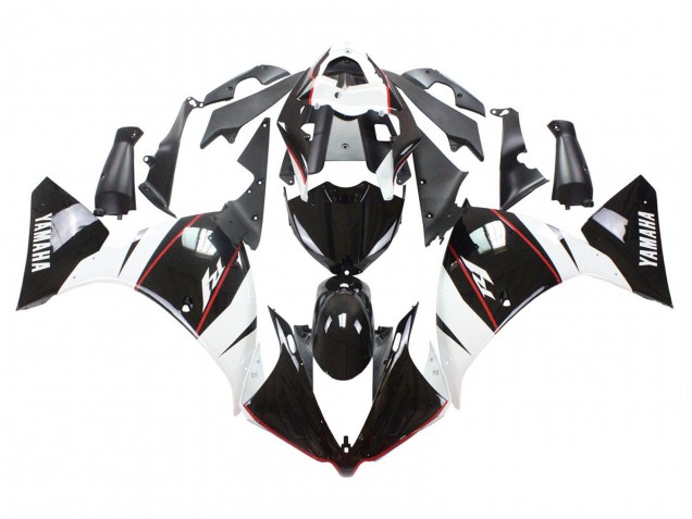 Comprar Carenado Moto Yamaha YZF 1000 R1 2012-2014 - Blanco Rojo Negro Brillante