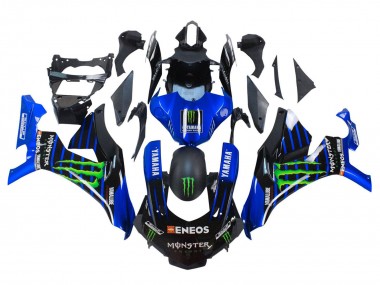 Comprar Carenados Moto Yamaha YZF 1000 R1 2015-2019 - Azul Negro Mate Verde Monstruo ENEOS