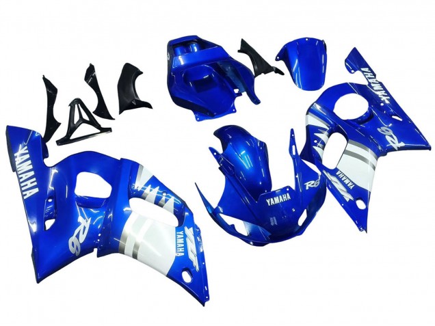 Comprar Carenados Moto Yamaha YZF 600 R6 1998-2002 - Azul Blanco