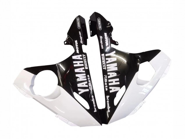 Comprar Carenado Moto Yamaha YZF R6 2003-2004 - Blanco Negro Brillante