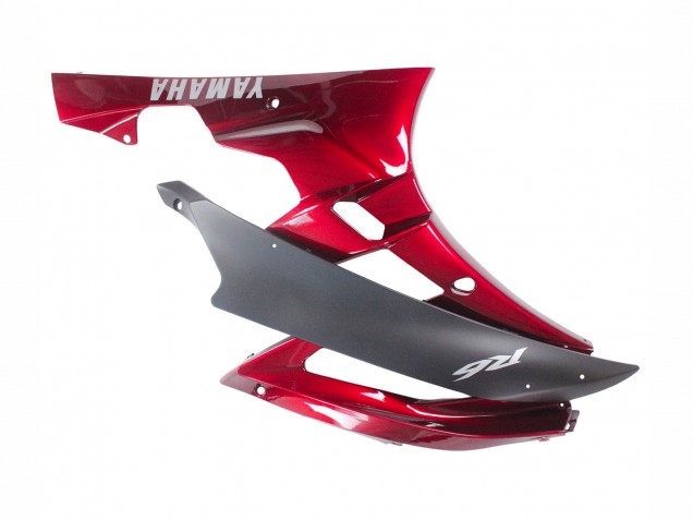 Comprar Carenado Moto Yamaha YZF 600 R6 2006-2007 - Rojo Negro Mate