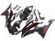 Comprar Carenados Moto Yamaha YZF 600 R6 2008-2016 - Negro Brillante Negro Mate Rojo Raya