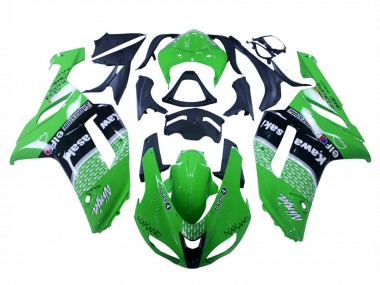 Comprar Carenados Moto Kawasaki ZX6R 2007-2008 - Verde Negro Ninja