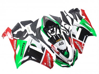 Comprar Carenados Moto Kawasaki ZX6R 2007-2008 - Verde Rojo