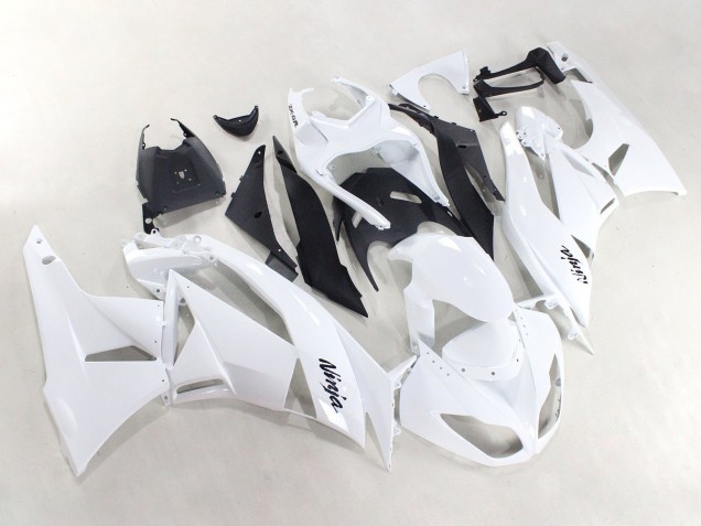 Comprar Carenados Moto Kawasaki ZX6R 2009-2012 - Blanco Negro Ninja