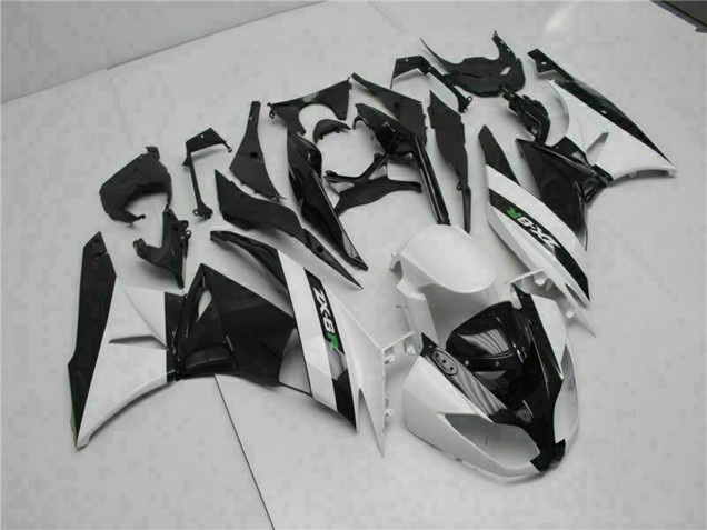 Comprar Carenados Moto Kawasaki ZX6R 2009-2012 - Negro Brillante Blanco