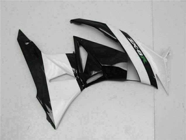 Comprar Carenados Moto Kawasaki ZX6R 2009-2012 - Negro Brillante Blanco