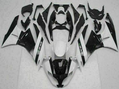 Comprar Carenados Moto Kawasaki ZX6R 2009-2012 - Negro Brillante Blanco