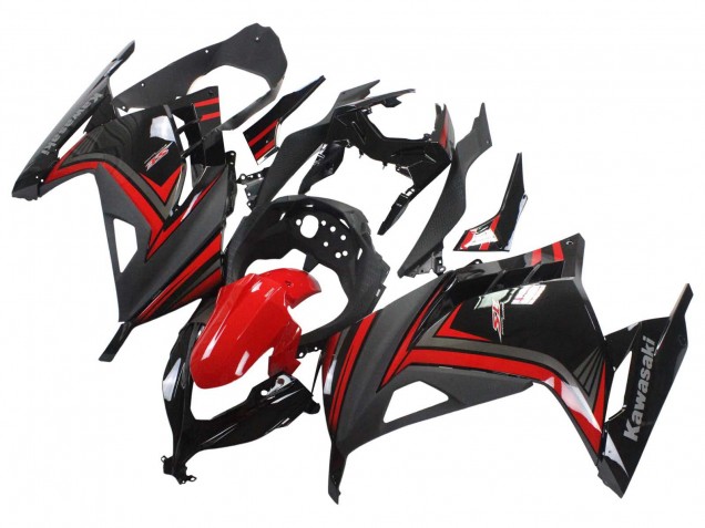 Comprar Carenados Moto Kawasaki EX300 2013-2017 - Rojo Negro