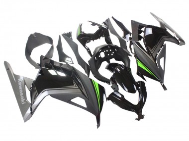 Comprar Carenados Moto Kawasaki EX300 2013-2024 - Negro Brillante Negro Mate Verde