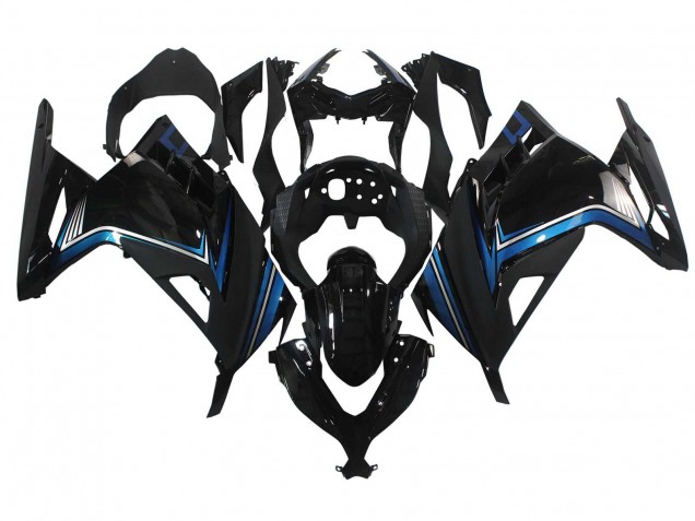 Comprar Carenados Moto Kawasaki EX300 2013-2017 - Negro Brillante Azul