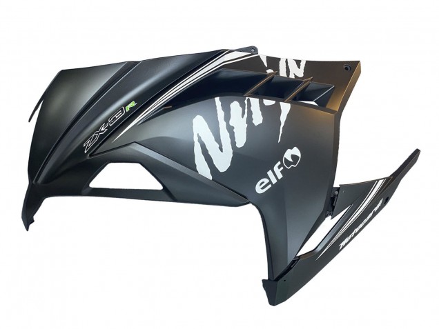 Comprar Carenados Moto Kawasaki EX300 2013-2017 - Negro Mate Blanco Elf Nieve