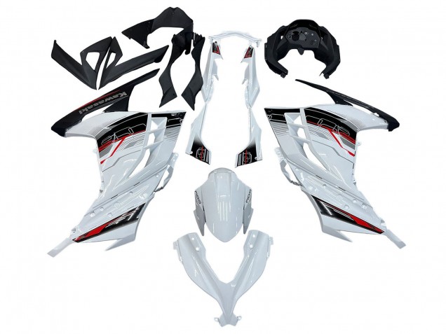 Comprar Carenados Moto Kawasaki EX300 2013-2017 - Blanco Rojo Negro