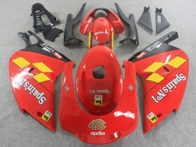 Comprar Carenados Moto Aprilia RS125 2000-2005 - Rojo Amarillo Negro Spains No1